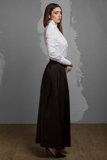 Long Black Skirt LB-0004